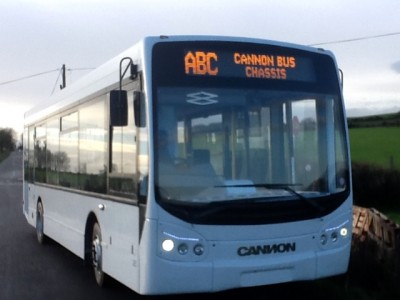 Cannon Bus outside view from front - Bus Sales, UK from Cannon Bus, Strabane, County Tyrone, N. Ireland