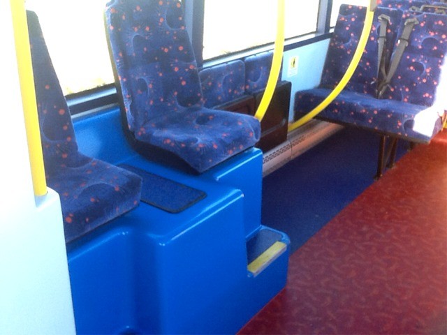 Cannon Bus inside showing seats - Bus Sales, UK from Cannon Bus, Strabane, County Tyrone, N. Ireland